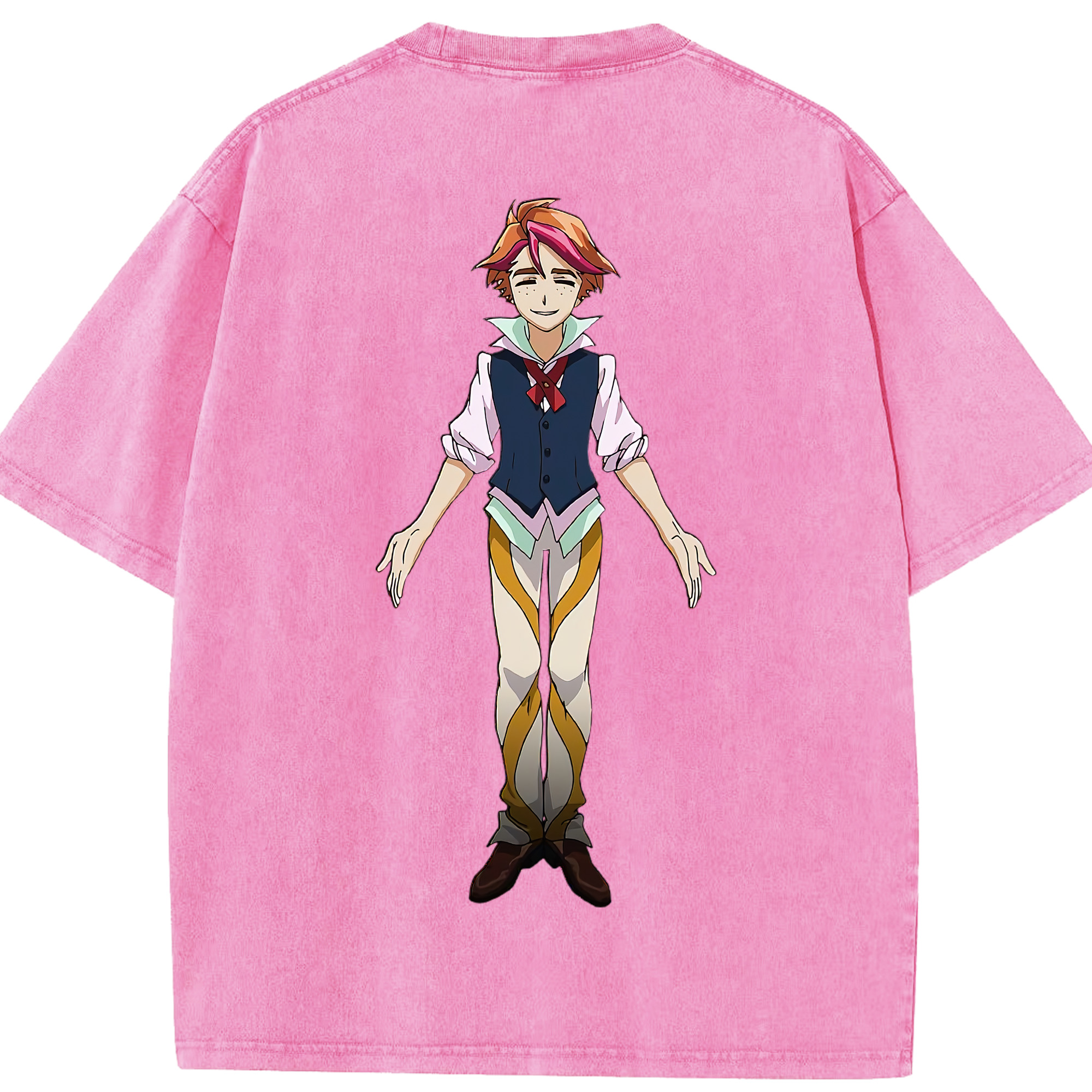 （画像用） 遊☆戯☆王 Yu-Gi-Oh! 綿100% ヴィンテージ風 半袖Tシャツ（背面プリント）